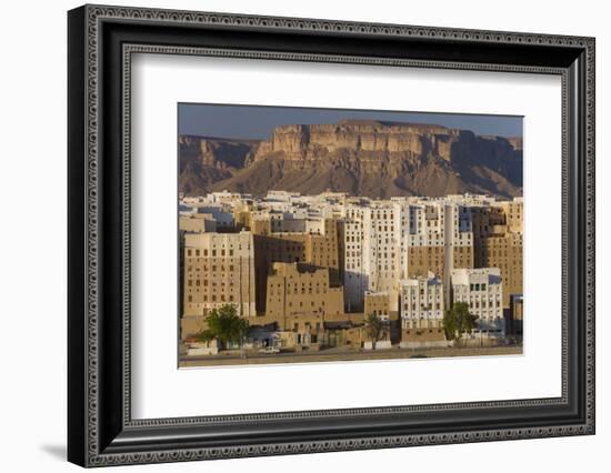 Shibam, Wadi Hadhramawt, Yemen-Peter Adams-Framed Photographic Print