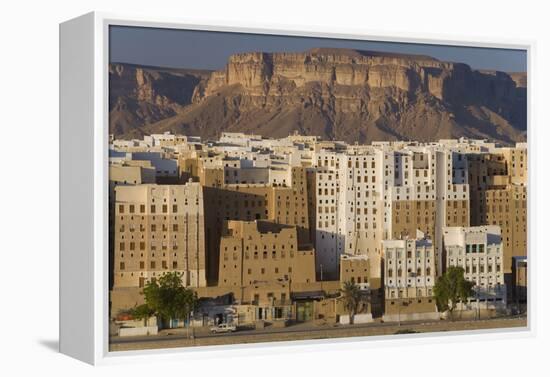 Shibam, Wadi Hadhramawt, Yemen-Peter Adams-Framed Premier Image Canvas