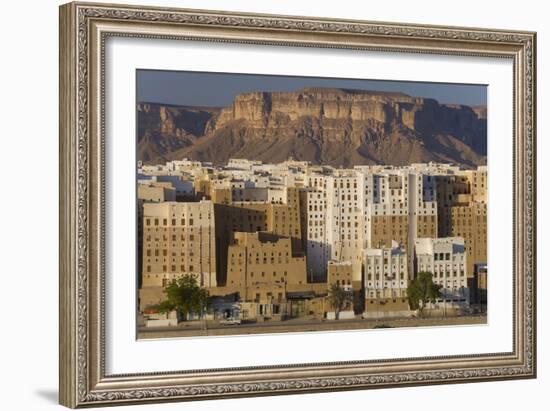 Shibam, Wadi Hadhramawt, Yemen-Peter Adams-Framed Photographic Print