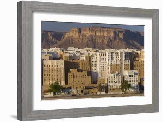 Shibam, Wadi Hadhramawt, Yemen-Peter Adams-Framed Photographic Print