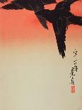 Crows in Flight at Sunrise, 1888-Shibata Zeshin-Giclee Print