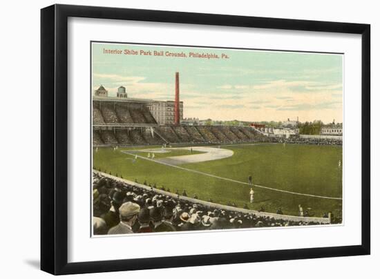 Shibe Park, Ball Grounds, Philadelphia, Pennsylvania-null-Framed Art Print