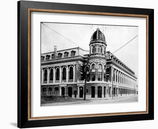 Shibe Park, Philadelphia A's, Baseball Photo No.3 - Philadelphia, PA-Lantern Press-Framed Art Print