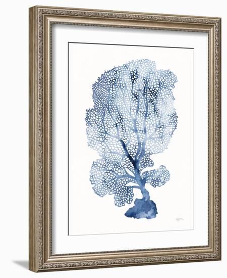 Shibori Coral II-Mary Urban-Framed Art Print