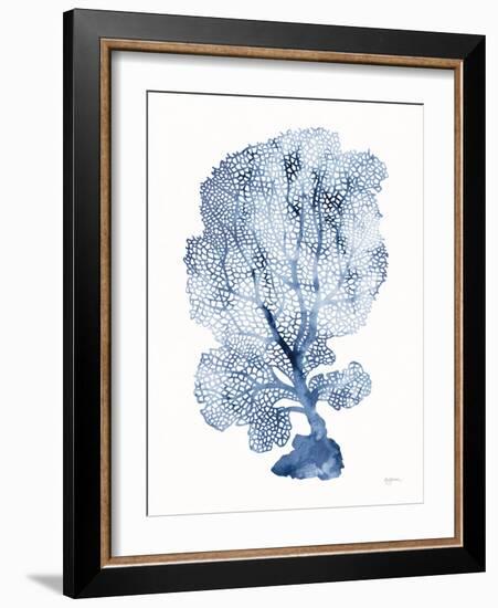 Shibori Coral II-Mary Urban-Framed Art Print