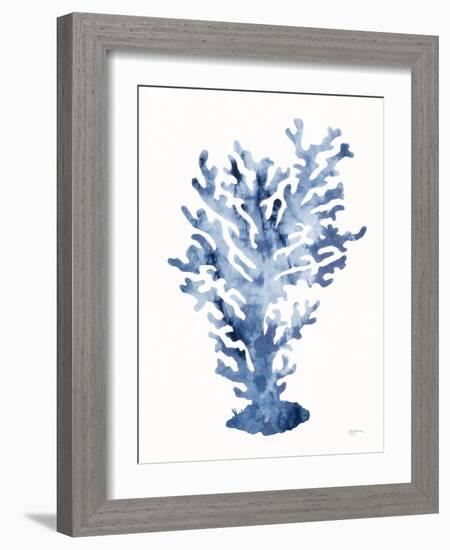 Shibori Coral III-Mary Urban-Framed Art Print