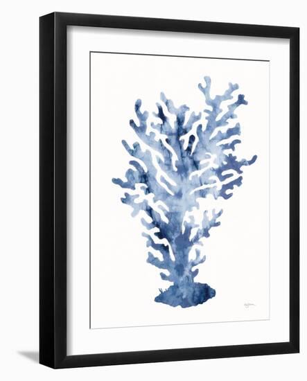 Shibori Coral III-Mary Urban-Framed Art Print