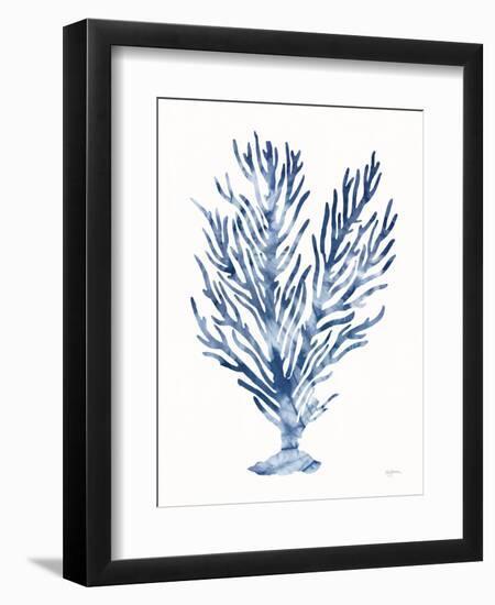 Shibori Coral IV-Mary Urban-Framed Art Print