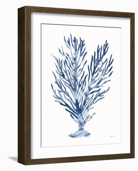 Shibori Coral IV-Mary Urban-Framed Art Print