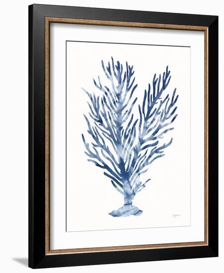 Shibori Coral IV-Mary Urban-Framed Art Print