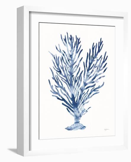 Shibori Coral IV-Mary Urban-Framed Art Print