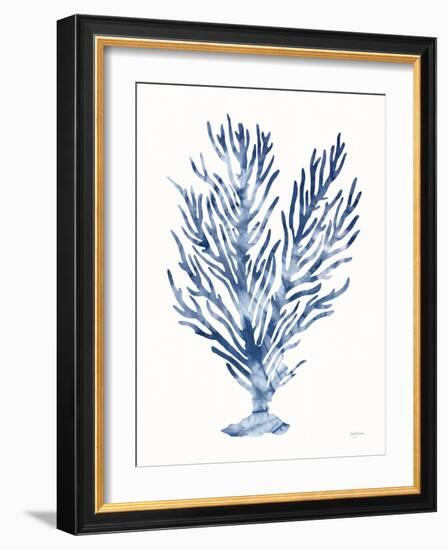 Shibori Coral IV-Mary Urban-Framed Art Print