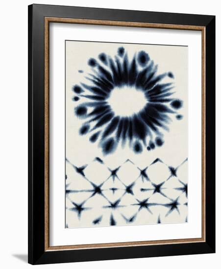 Shibori Flower-Maja Gunnarsdottir-Framed Giclee Print