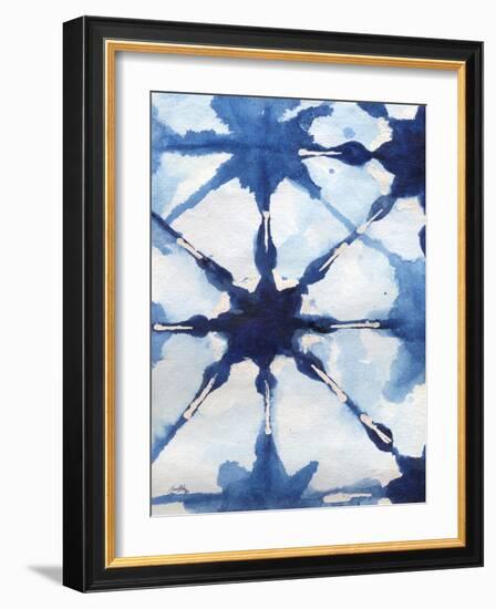 Shibori II-Elizabeth Medley-Framed Art Print