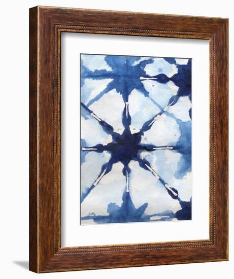 Shibori II-Elizabeth Medley-Framed Art Print