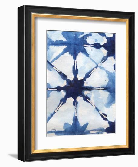 Shibori II-Elizabeth Medley-Framed Art Print