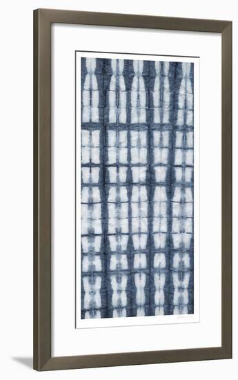 Shibori III-Chariklia Zarris-Framed Limited Edition