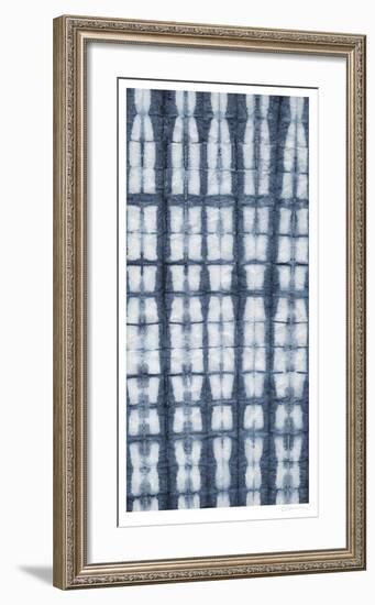 Shibori III-Chariklia Zarris-Framed Limited Edition