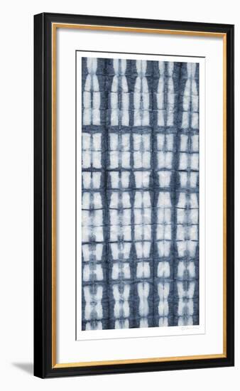 Shibori III-Chariklia Zarris-Framed Limited Edition