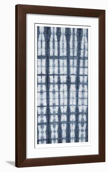 Shibori III-Chariklia Zarris-Framed Limited Edition