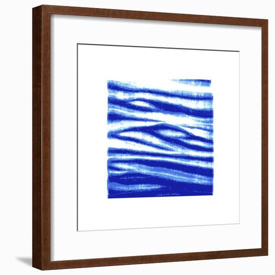 Shibori - Nami-null-Framed Giclee Print