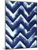 Shibori Zig Zag-Elizabeth Medley-Mounted Art Print