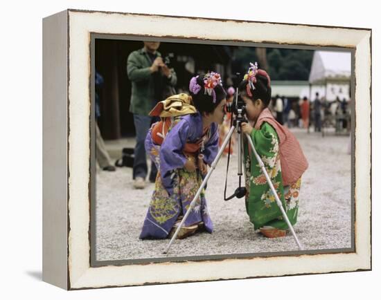 Shichi-Go-San Festival, Japan-null-Framed Premier Image Canvas