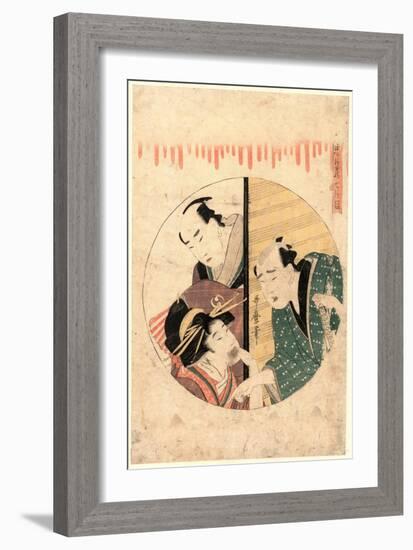 Shichidanme-Kitagawa Utamaro-Framed Giclee Print