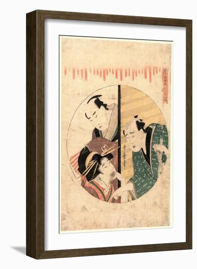 Shichidanme-Kitagawa Utamaro-Framed Giclee Print
