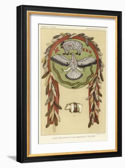 Shield and Fetich of the Priesthood of the Bow-null-Framed Giclee Print