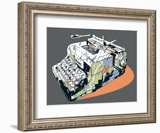 Shift-HR-FM-Framed Art Print