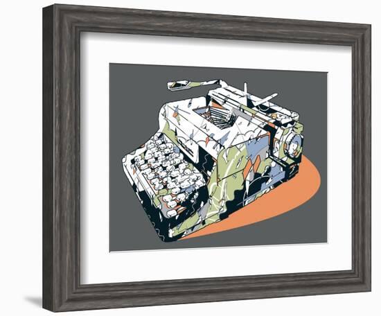 Shift-HR-FM-Framed Art Print