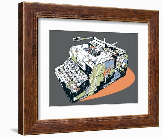 Shift-HR-FM-Framed Art Print