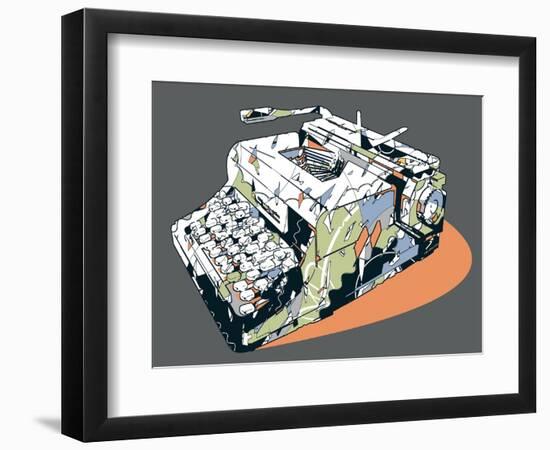 Shift-HR-FM-Framed Art Print