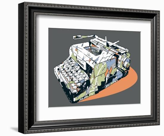 Shift-HR-FM-Framed Art Print