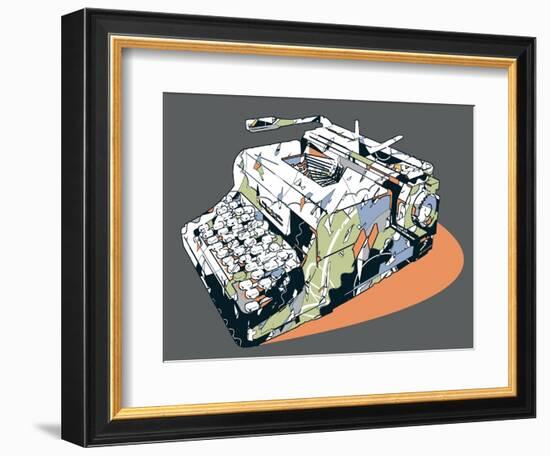 Shift-HR-FM-Framed Art Print