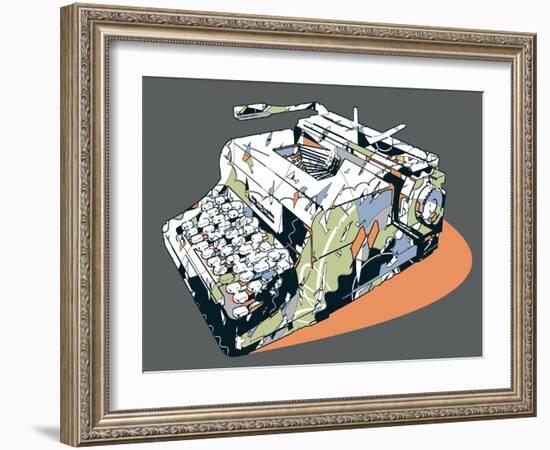 Shift-HR-FM-Framed Art Print