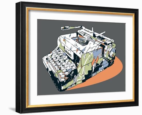 Shift-HR-FM-Framed Art Print