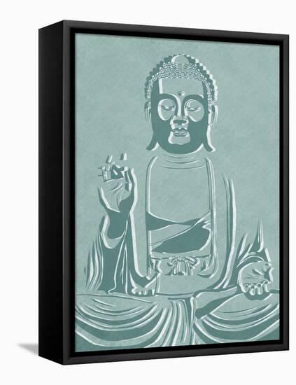 Shifted Buddha-Marcus Prime-Framed Stretched Canvas