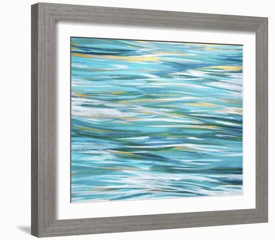 Shifting Light on the Bay-Jessica Torrant-Framed Art Print