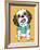 Shih Tzu Brown-Tomoyo Pitcher-Framed Giclee Print