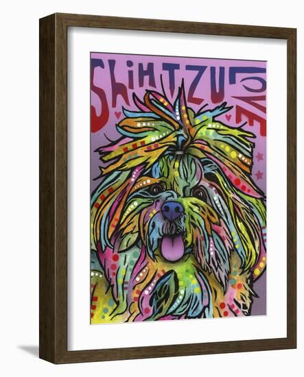 Shih Tzu Luv-Dean Russo-Framed Giclee Print