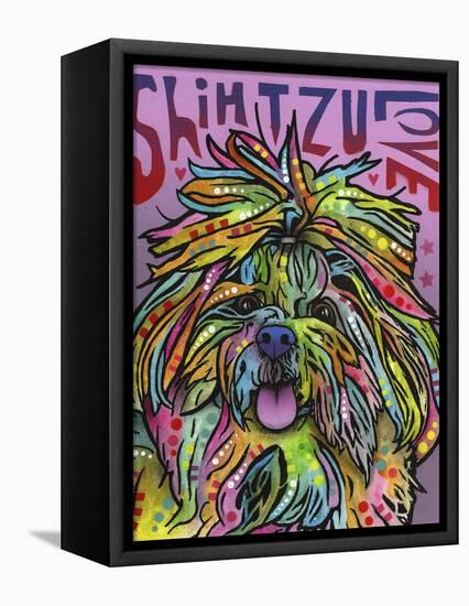 Shih Tzu Luv-Dean Russo-Framed Premier Image Canvas