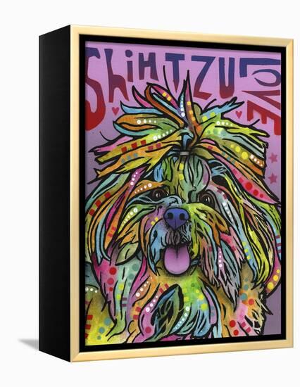 Shih Tzu Luv-Dean Russo-Framed Premier Image Canvas