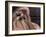 Shih Tzu Portrait with Hair Tied Up, Head Tilted to One Side-Adriano Bacchella-Framed Photographic Print