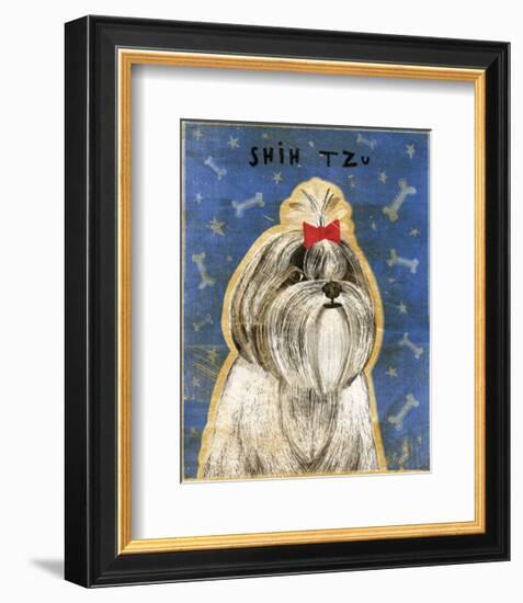 Shih Tzu-John Golden-Framed Art Print