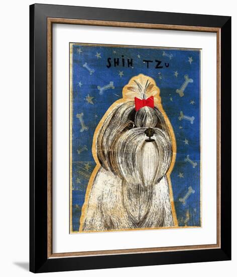 Shih Tzu-John Golden-Framed Art Print