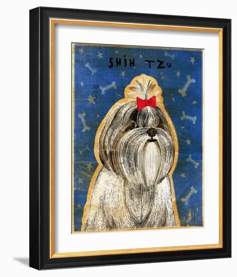 Shih Tzu-John Golden-Framed Art Print