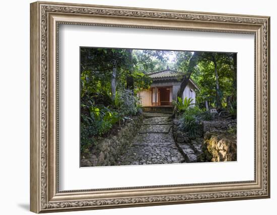 Shikinaen Garden (Shikina-en Garden), UNESCO World Heritage Site, Naha, Okinawa, Japan, Asia-Michael Runkel-Framed Photographic Print