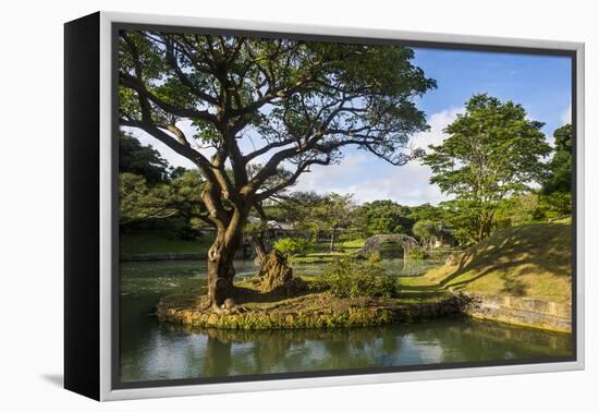 Shikinaen Garden (Shikina-en Garden), UNESCO World Heritage Site, Naha, Okinawa, Japan, Asia-Michael Runkel-Framed Premier Image Canvas